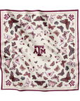 Texas A&M University Square Silk Scarf