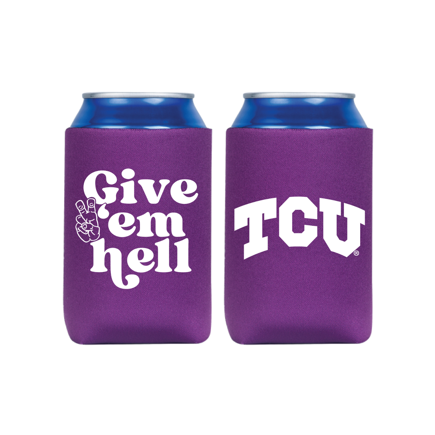 TCU Koozie – Victory Lap