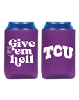 TCU Purple Collegiate Koozie