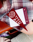 Maroon Notepad Gift