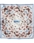 SMU Square Silk Scarf