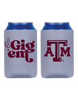 A&M Gray Collegiate Koozie