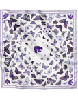 Kansas State Square Silk Scarf