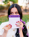 Purple Notepad Gift