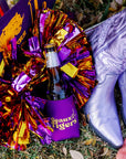 LSU Purple Collegiate Koozie