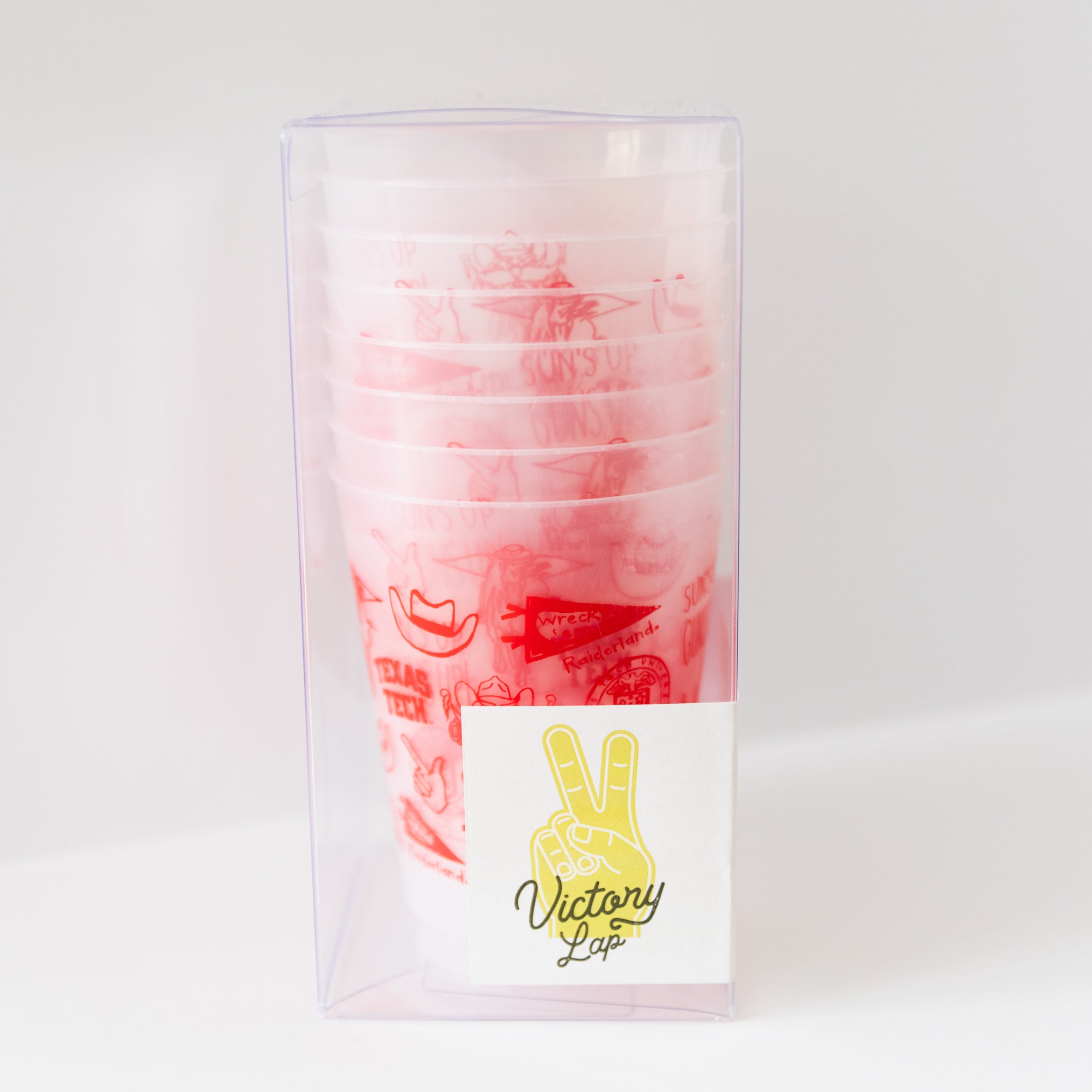 Texas Tech Shatterproof Cups - Set of 8 – Victory Lap