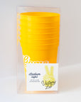 Yellow Game Day Cups