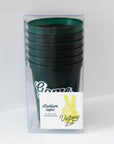 Dark Green Game Day Cups