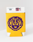 LSU Gold Collegiate Koozie