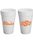 OSU Styrofoam Cups Set of 8 - 20 ounces