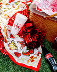 Iowa State Square Silk Scarf