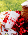 Iowa State University 20 oz styrofoam cups – alternate view