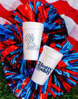 Ole Miss Styrofoam Cups Set of 8 - 20 ounces