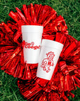 University of Houston Styrofoam Cups Set of 8 - 20 ounces