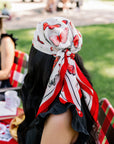 The Ohio State Square Silk Scarf