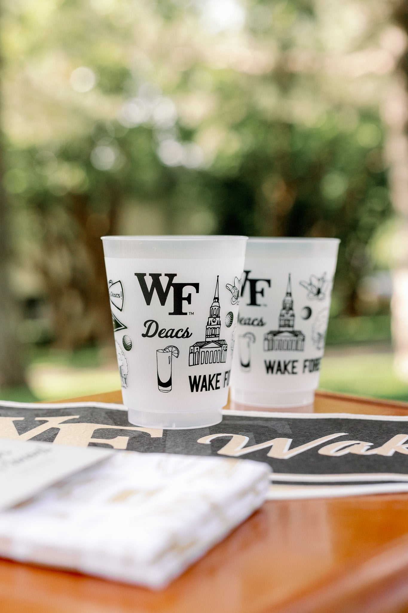 Wake Forest University - Shatterproof Cups, Set of 8 – Victory Lap
