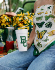 Baylor Square Silk Scarf