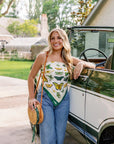 Baylor Square Silk Scarf