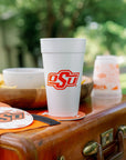 OSU Styrofoam Cups Set of 8 - 20 ounces
