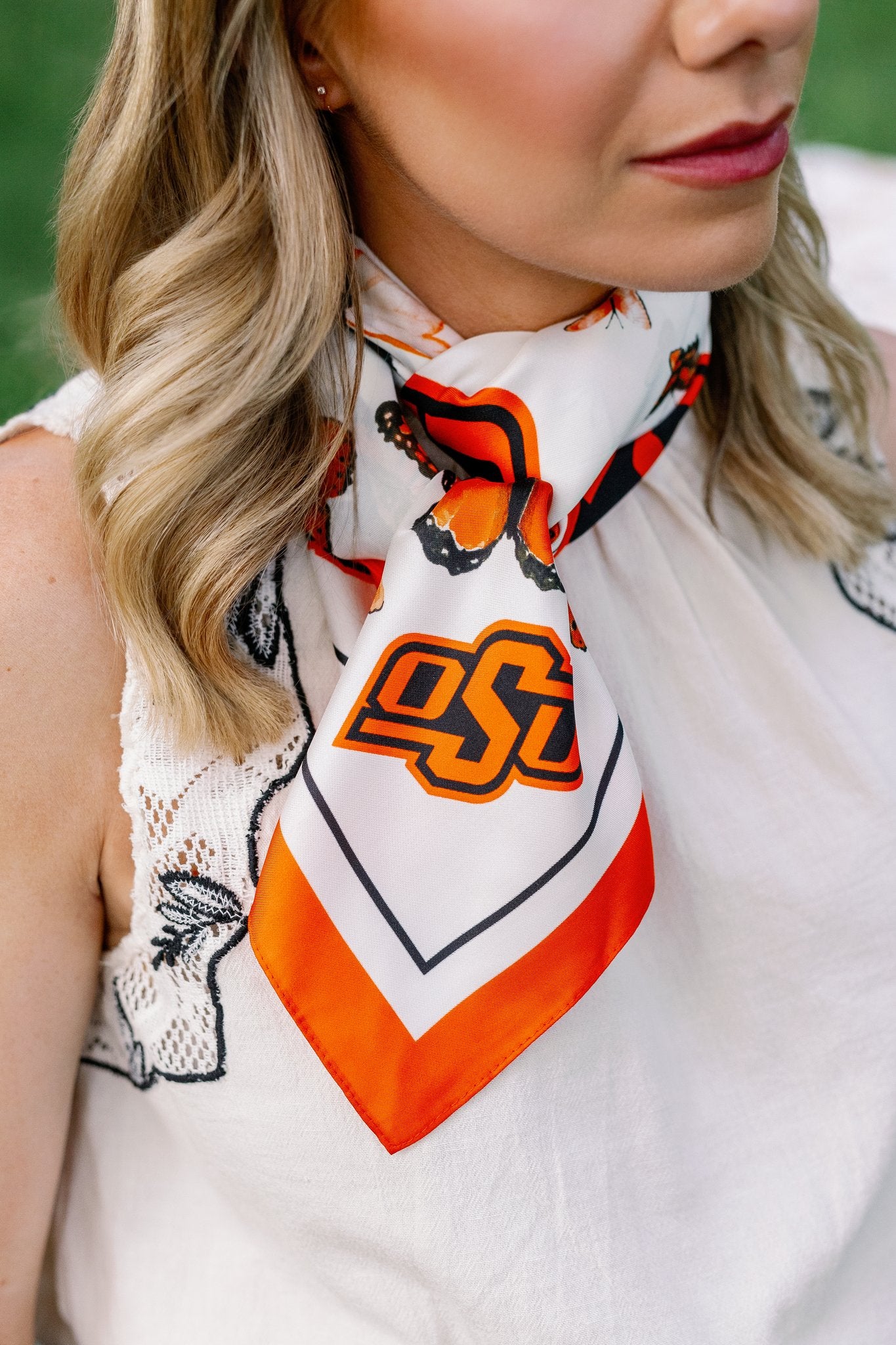 OSU Square Silk Scarf – Victory Lap