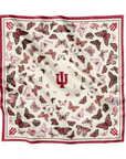 Indiana University Square Silk Scarf