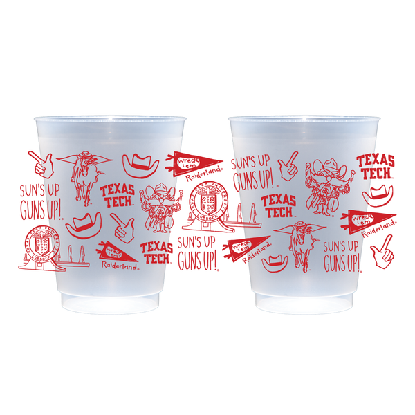 Texas Tech Shatterproof Cups - Set of 8 – Victory Lap
