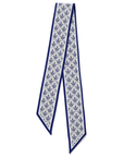 The Sideline Scarf™ - Navy & Silver