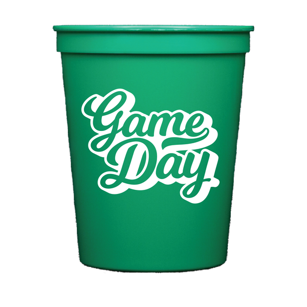 Game Day Cups - Green – Victory Lap