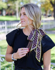 The Sideline Scarf™ - Maroon & Gold
