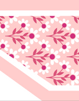 Woven Scarf Chain Purse/Phone Strap - Pink