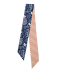 Auburn University skinny silk scarf