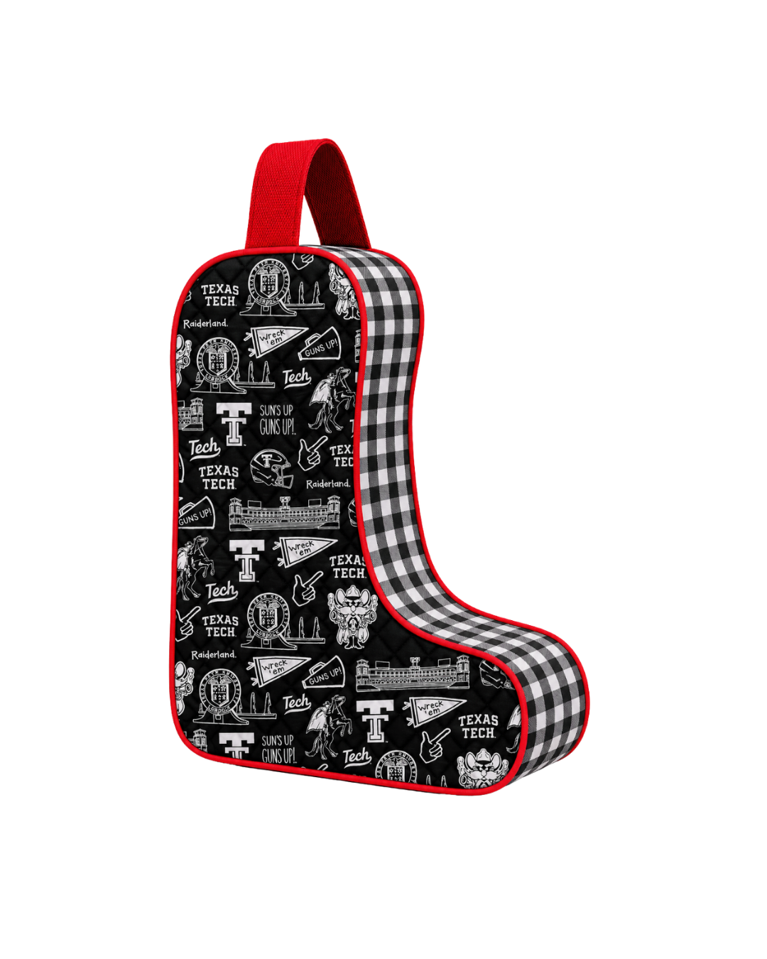 Texas Tech University cotton boot bag