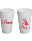 University of Houston Styrofoam Cups Set of 8 - 20 ounces