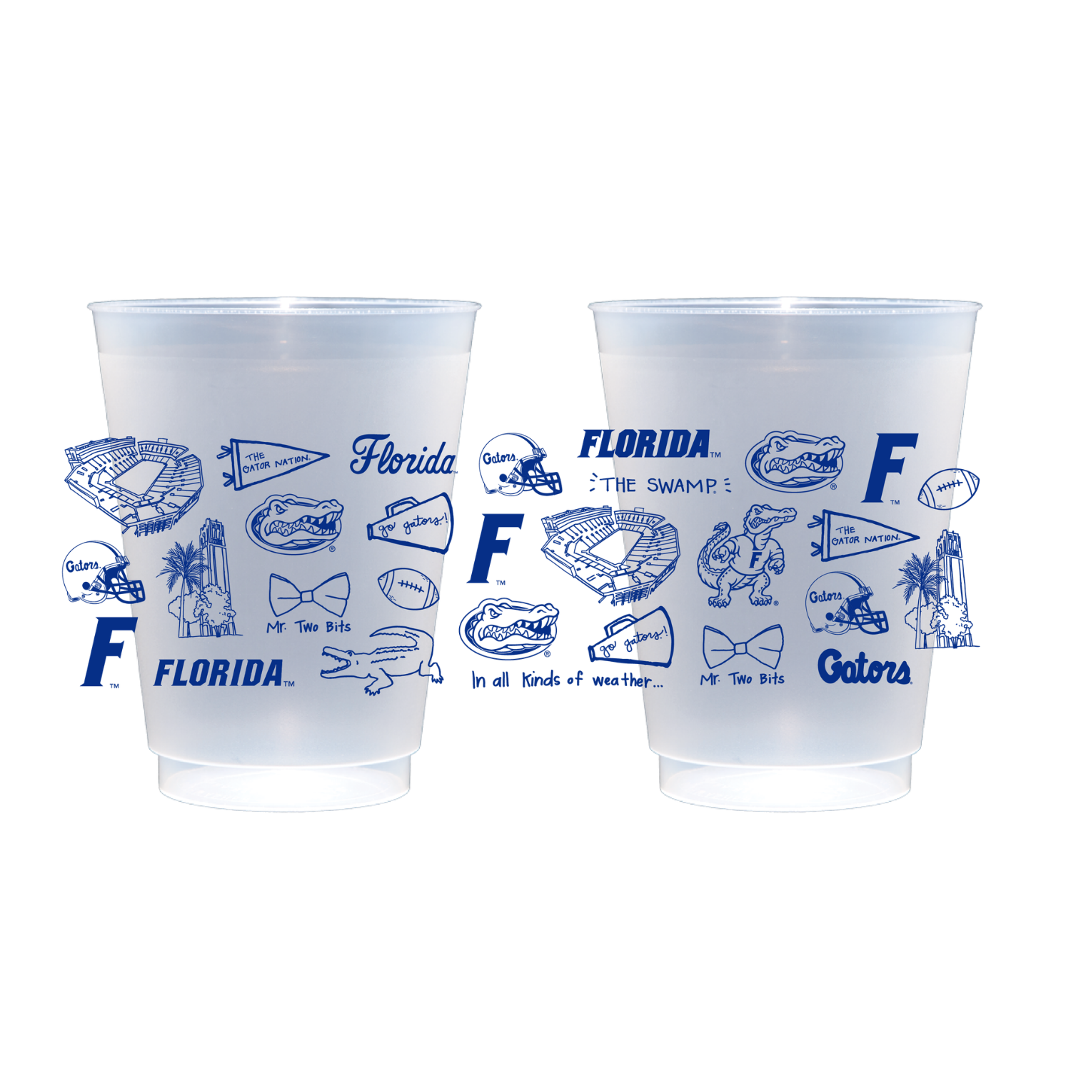 Florida Shatterproof Cups - Set of 8 PRE-ORDER