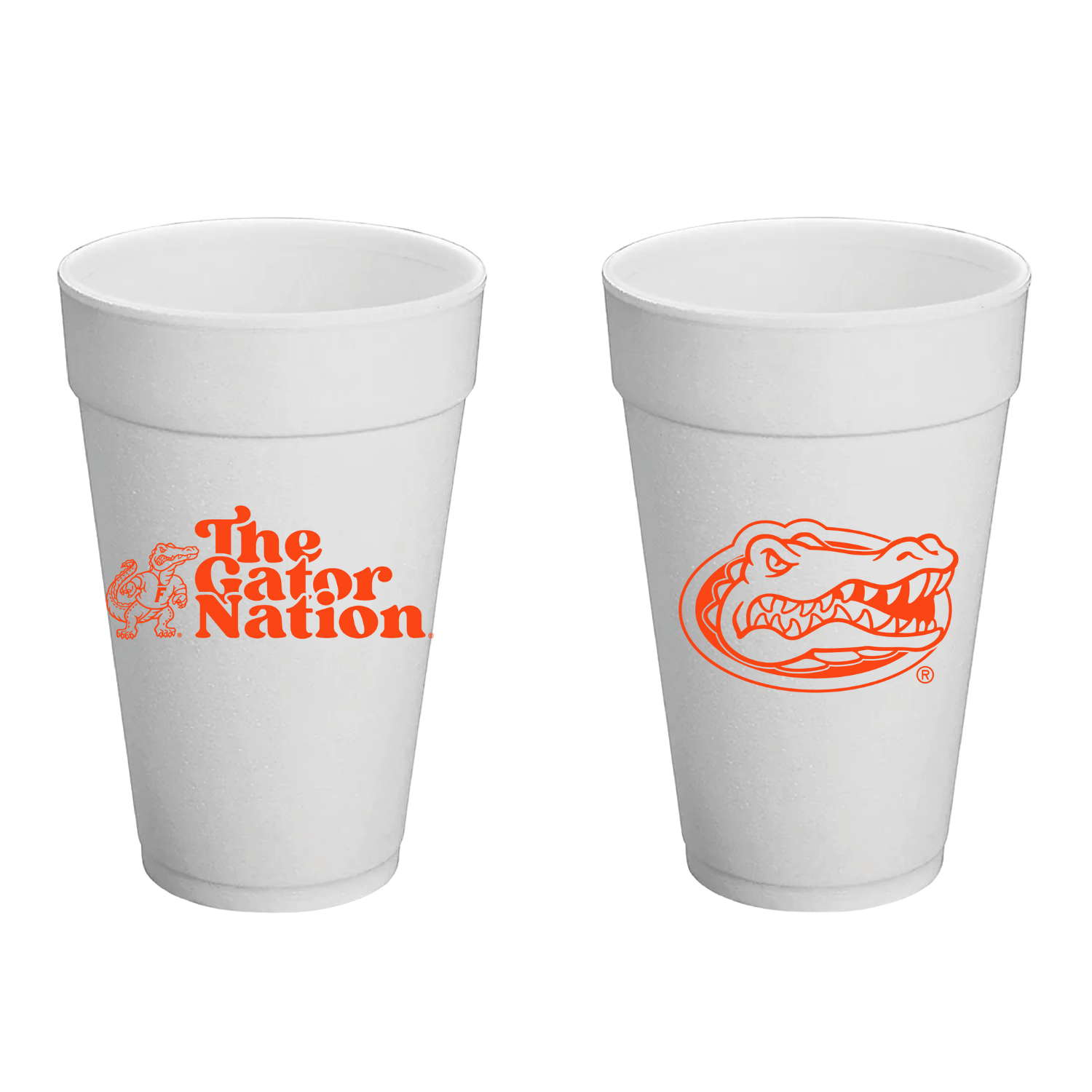 Florida Styrofoam Cups Set of 8 - 20 ounces PRE-ORDER