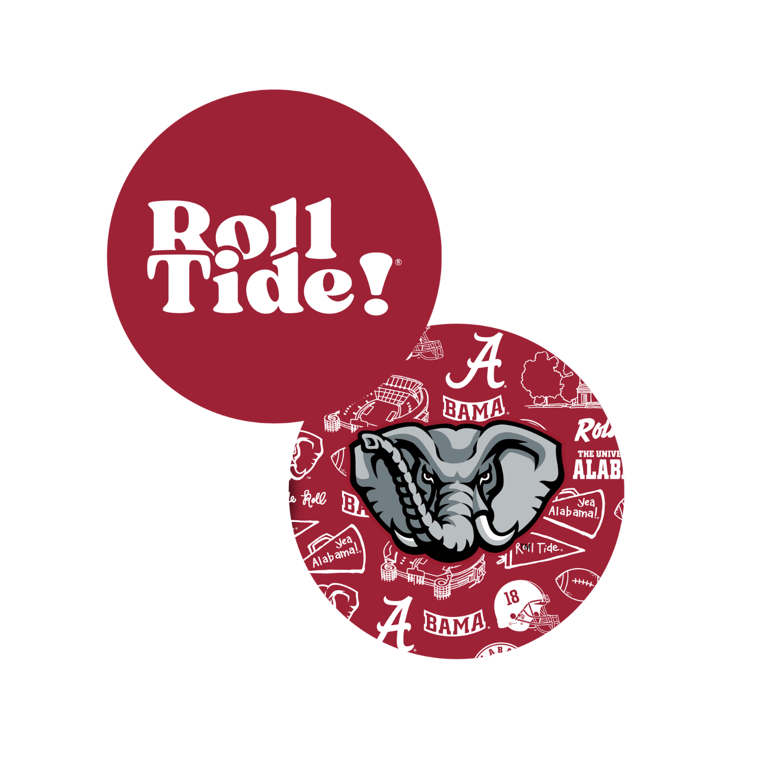 Alabama Coasters Set of 25 PRE-ORDER