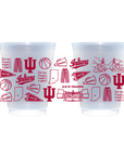 Indiana Shatterproof Cups - Set of 8