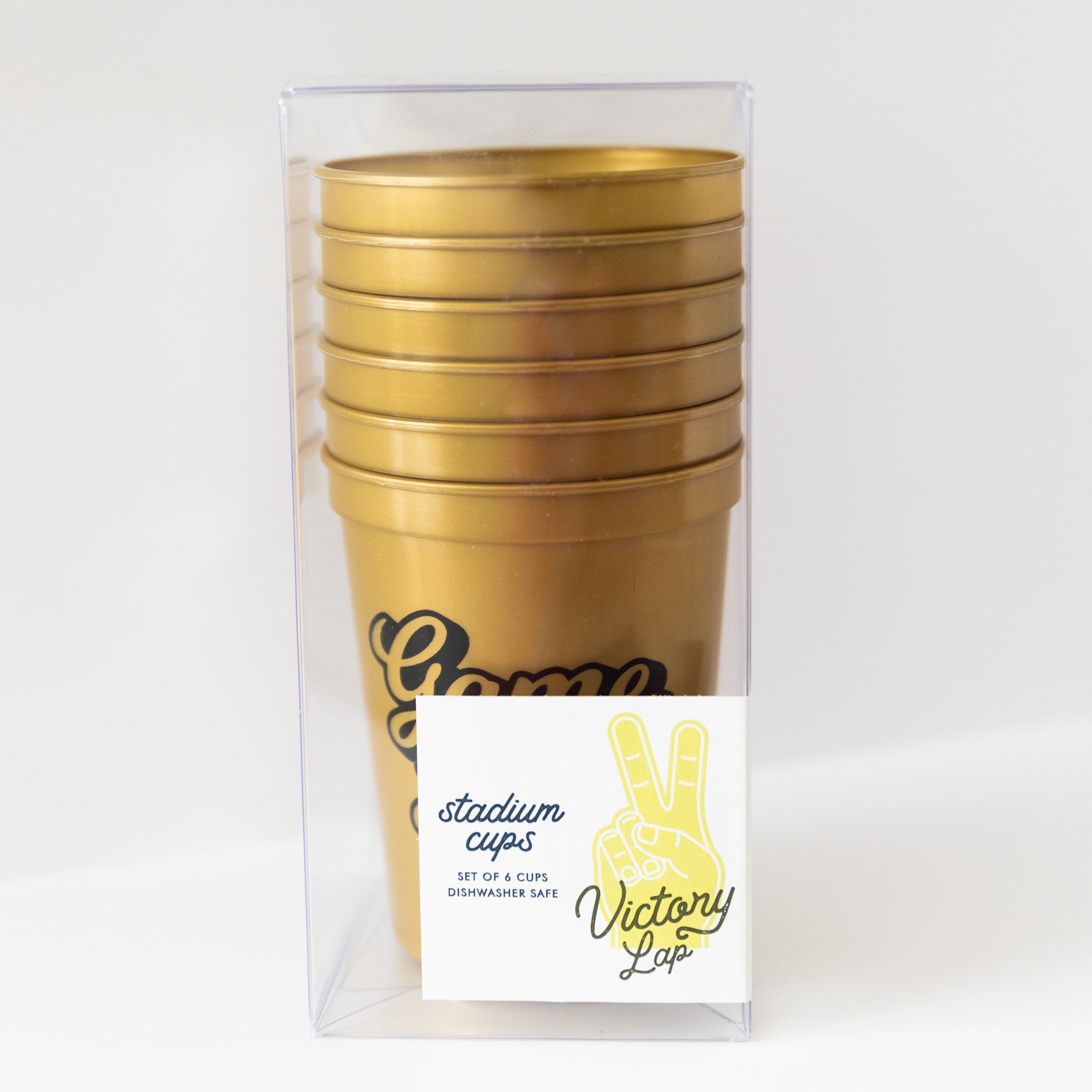 Game Day Cups - Gold – Victory Lap