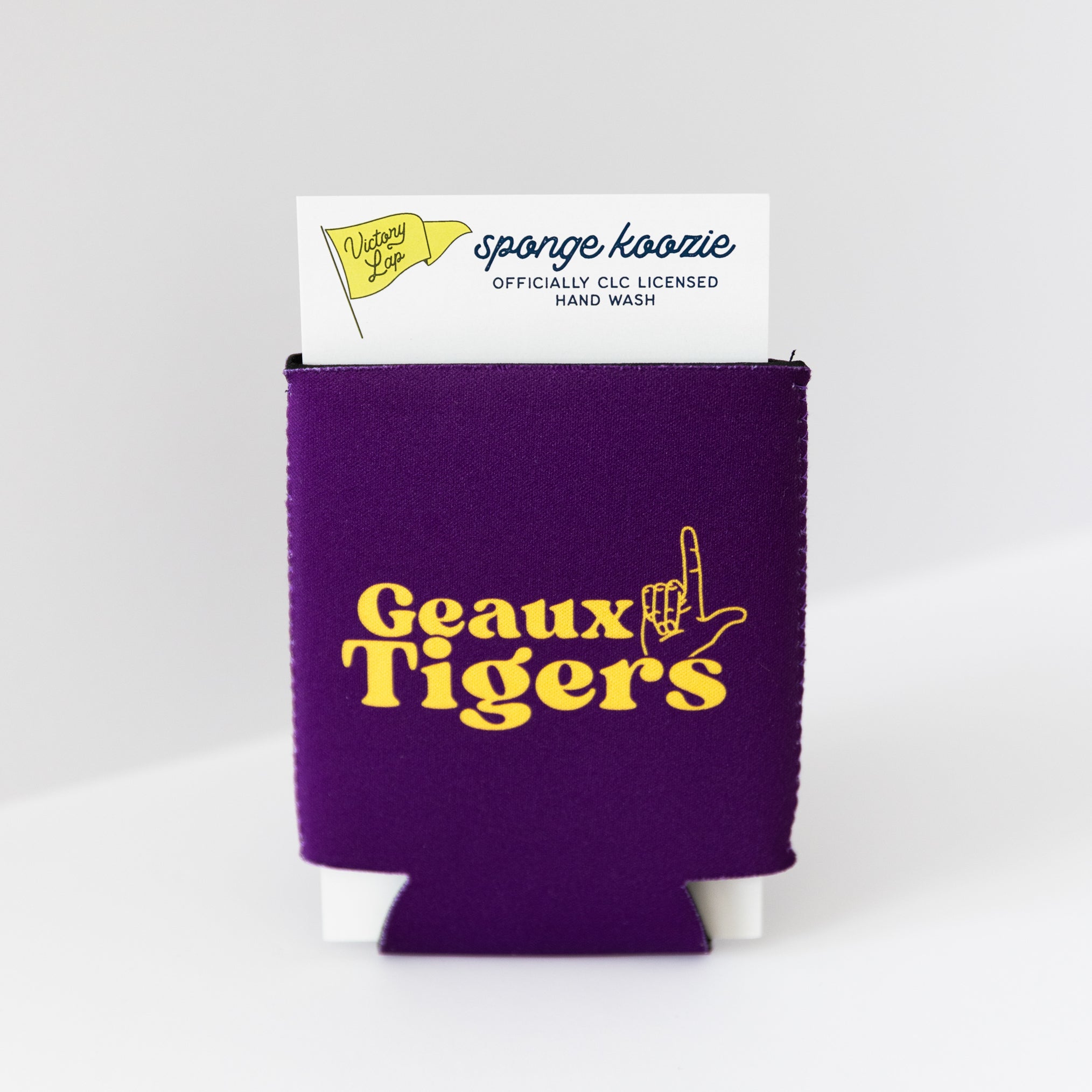 LSU Koozie - Purple – Victory Lap