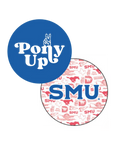 Southern Methodist University (SMU) drink coasters, set of 25
