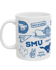 Southern Methodist University (SMU) 11 oz porcelain mug