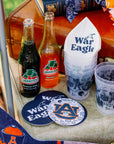Auburn University drink coasters – alternate view