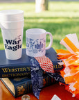 Auburn University skinny silk scarf – alternate view