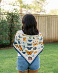 Auburn Square Silk Scarf