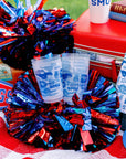 Southern Methodist University (SMU) shatterproof cups – alternate view