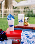Southern Methodist University (SMU) 20 oz styrofoam cups – alternate view