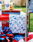 Southern Methodist University (SMU) cotton kitchen towel – alternate view