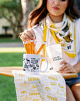 University of Iowa 11 oz porcelain mug – alternate view