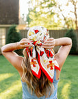 Iowa State Square Silk Scarf