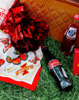 Iowa State University red 3-ply cocktail napkins – alternate view